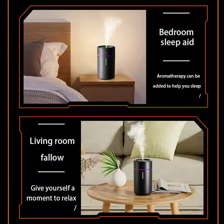 Smart Car Humidifier & Aroma Diffuser