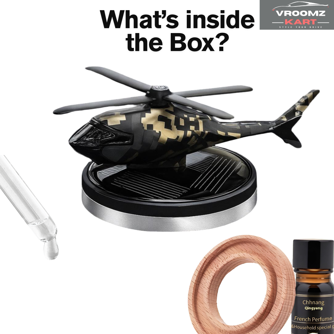 Solar Powered Car Perfume (Military Theme)